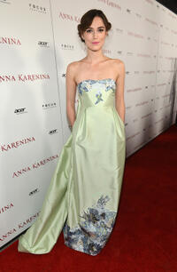 Keira Knightley at the California premiere of "Anna Karenina."