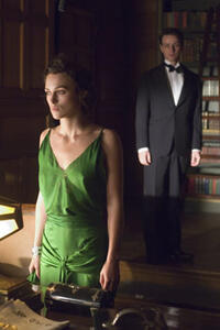 Keira Knightley and James McAvoy in "Atonement."
