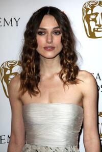 Keira Knightley at the Orange British Academy Film Awards.