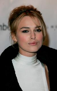 Keira Knightley at the British Independent Film Awards.