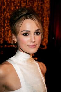 Keira Knightley at the British Independent Film Awards.