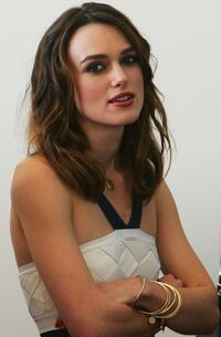 Keira Knightley at the photocall of "Atonement" during the 64th Annual Venice Film Festival.