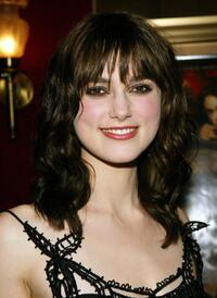 Keira Knightley at the New York premiere of "King Arthur."