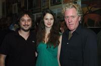 Harmony Korine, Rachel Korine and Scott Macaulay at the 2009 Toronto International Film Festival.