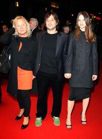 Producer Agnes B., Harmony Korine and Rachel Kornie at the BFI 51st London Film Festival.