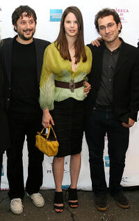 Director Harmony Korine, Rachel Korine and writer Avi Korine at the premiere of "Mister Lonely" during the 2008 Tribeca Film Festival.