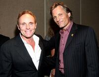 Robert Knott and Viggo Mortensen at the screening of "Appaloosa."