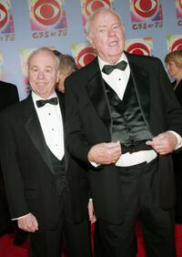 Harvey Korman and Tim Conway at the 'CBS at 75' television gala.