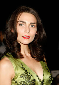 Inna Korobkina at the Lana Fuchs Spring 2009 fashion show during the Mercedes-Benz Fashion Week in California.