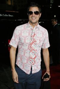 Johnny Knoxville at the premiere of "Jackass Number Two."