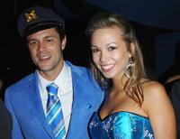 Johnny Knoxville and Shelly Burkard at the after party for the premiere of "Lords of Dogtown."