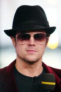 Johnny Knoxville at the MTV's Total Request Live.