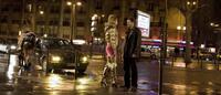 Liam Neeson as Bryan Mills and Fani Kolarova as a streetwalker in "Taken."