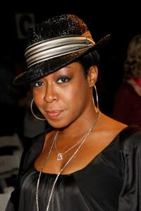 Tichina Arnold at the Julia Clancey Fall 2008 fashion show during the Mercedes-Benz Fashion Week.