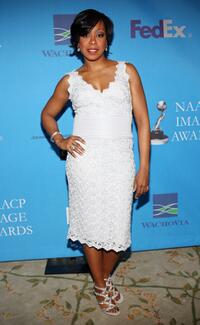 Tichina Arnold at the 39th NAACP Image Awards Nominee Luncheon.