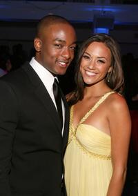 Collins Pennie and Jana Kramer at the after party of the premiere of "Prom Night."
