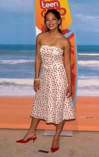 Kristin Kreuk at the 2004 Teen Choice Awards.
