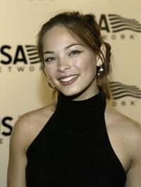 Kristin Kreuk at the "US Open" opening night party.