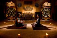 Kristin Kreuk as Chun-Li and Robin Shou as Gen in "Street Fighter: The Legend of Chun-Li."