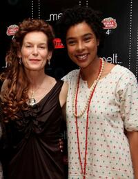 Alice Krige and Sophie Okenedo at the UK premiere of "Skin" in aid of the Filmaid International.