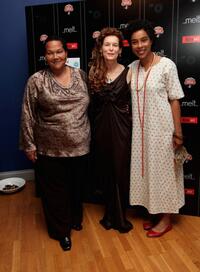 Sandra Laing, Alice Krige and Sophie Okenedo at the UK premiere of "Skin" in aid of the Filmaid International.