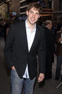 John Krasinski at the Broadway Opening of The Caine Mutiny Court-Martial in New York City. 