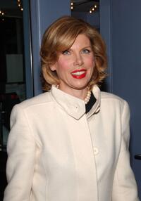 Christine Baranski at the premiere of Merchant Ivory's "The White Countess".