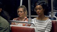 Louisa Krause and Sonequa Martin in "Toe to Toe."