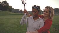 Sonequa Martin and Louisa Krause in "Toe to Toe."