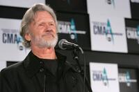 Kris Kristofferson at the press room at the 40th Annual CMA Awards at the Gaylord Entertainment Center.