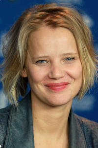 Joanna Kulig at the press Conference of "Elles" during the 62nd Berlinale International Film Festival in Germany.