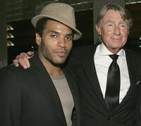 Lenny Kravitz and director Joel Schumacher at the 80th birthday party for legendary musician Bobby Shortin New York.