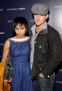 Zoe Kravitz and Ben Foster at the screening of "My Blueberry Nights."