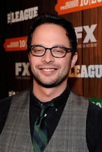 Nick Kroll at the premiere screening of "The League."
