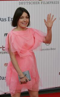 Nicolette Krebitz at the German Film Awards.