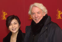 Rosamund Kwan and Donald Sutherland at the Berlinale Film Festival in Germany.