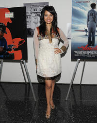 Pooja Kumar at the New York premiere of "Amelia."
