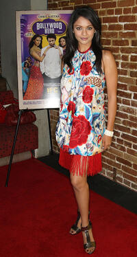 Pooja Kumar at the California premiere of "Bollywood Hero."