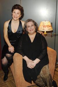 Lisa Kron and Jayne Houdyshell at the Broadway opening of "Well."