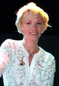 Brigitte Lahaie at the 1998 "Hots d'Or" ceremony.