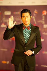 Aaron Kwok at the 29th Hong Kong Film Awards.