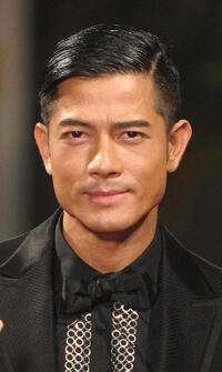 Aaron Kwok at the Golden Horse Film Awards in Taipei.