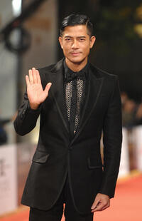 Aaron Kwok at the Golden Horse Film Awards in Taipei.