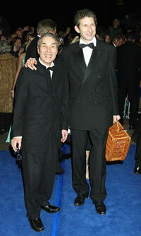 Burt Kwouk and Jeff Stewart at the "10th Anniversary National Television Awards".