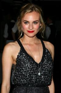 Diane Kruger at the after party of the Cinema Society & Hugo Boss screening of "Inglourious Basterds."