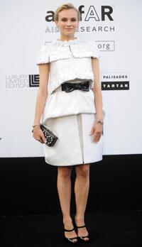 Diane Kruger at the Amfar auction in southern France.