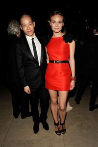Jason Wu and Diane Kruger at the 2009 CFDA Fashion Awards.