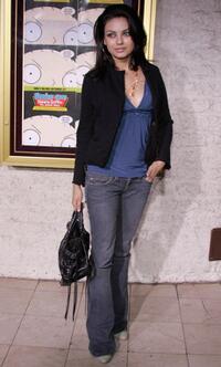 Mila Kunis at the after party for the Fox primetime program announcements for 2004-2005.