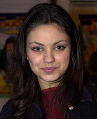 Mila Kunis at the premiere of "Dude, Where's my Car."