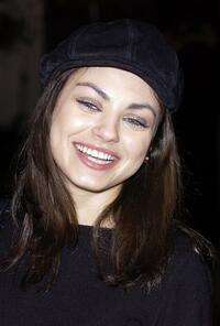 Mila Kunis at the premiere of "Just Married."